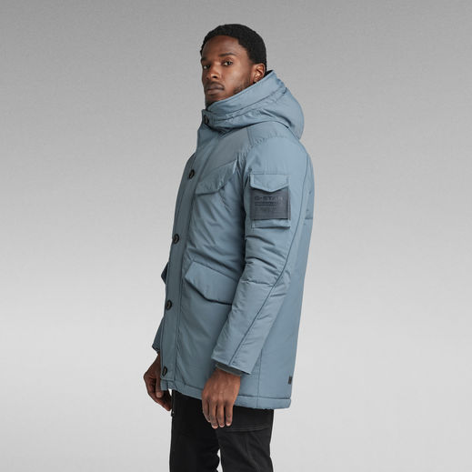 Vodan Padded Hooded Parka | グレー | G-Star RAW® JP